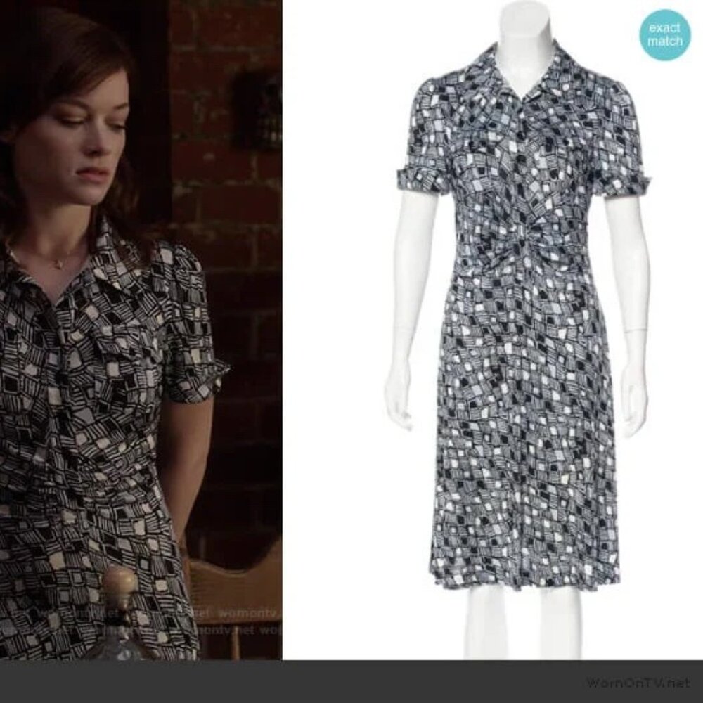 Diane von Furstenberg Pollyanna Dress - Size 8